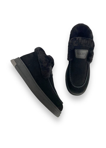 Зимние ботинки ALLSY с мехом из натуральной замши