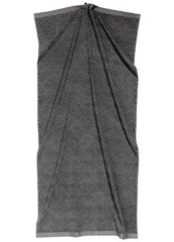 Полотенце H&M однотонний темно-сірий