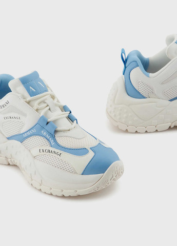 Кроссовки Armani Exchange белые демисезоны (365697323)