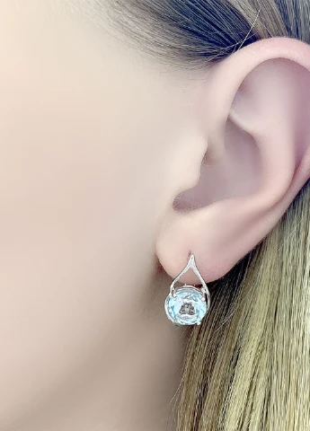 Сережки Silver Flame (233883654)