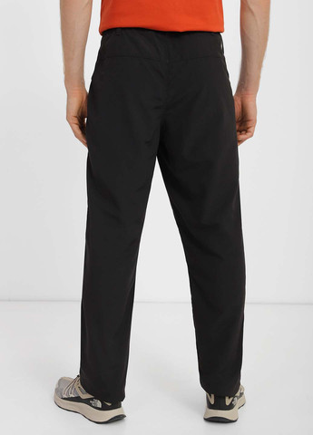 Черные спортивные демисезонные прямые брюки The North Face