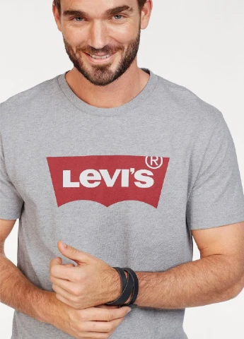 Сіра футболка Levi's
