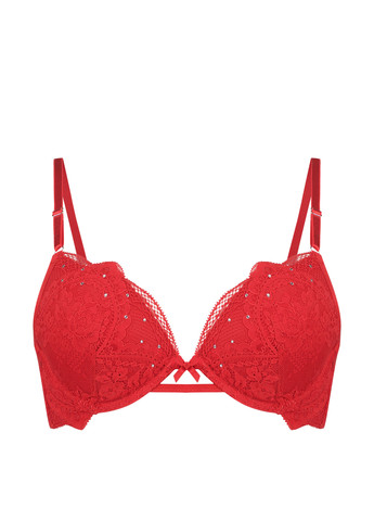 Красный бюстгальтер Hunkemoller с косточками полиамид