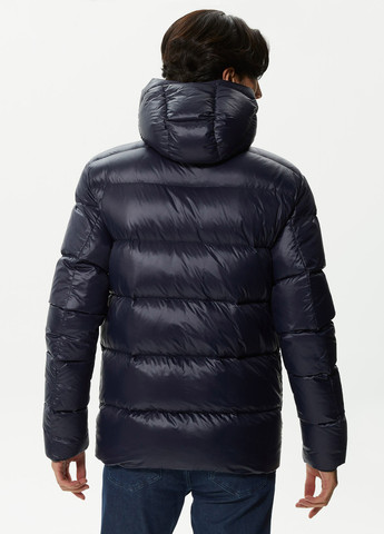 Темно-синя демісезонна куртка Lacoste