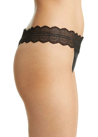 Черный демисезонный комплект (лиф, трусики) Calvin Klein