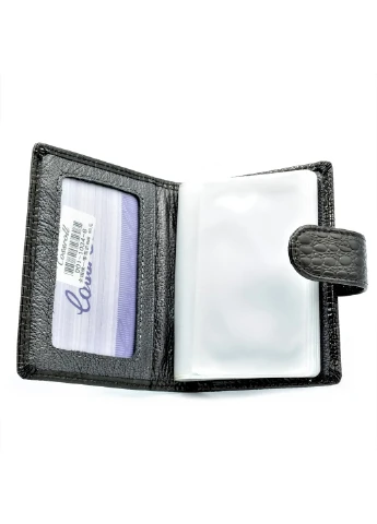 Жіноча шкіряна візитниця 10х7,5х2 см Cossroll (253174945)