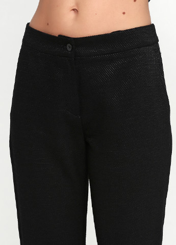 Черные кэжуал демисезонные брюки Podolyan