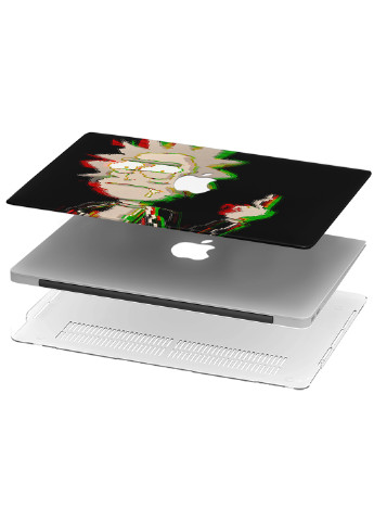 Чехол пластиковый для Apple MacBook Pro 16 A2141 Рик и Морти (Rick and Morty) (9494-2144) MobiPrint (218539701)