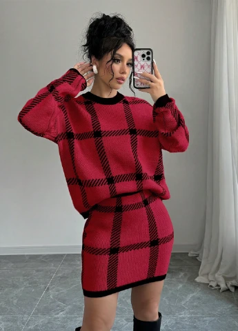 Костюм (светр, спідниця) SHEIN (367042328)