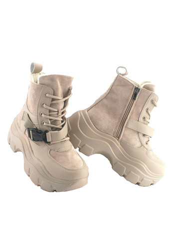 Осенние ботинки KDSL со шнуровкой из искусственной замши