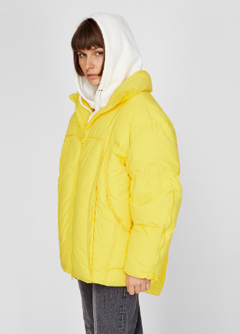 Желтая зимняя куртка PRPY