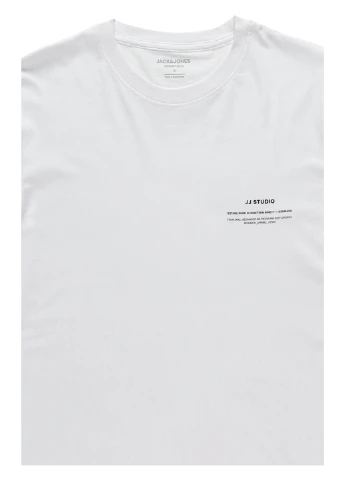 Біла футболка Jack & Jones