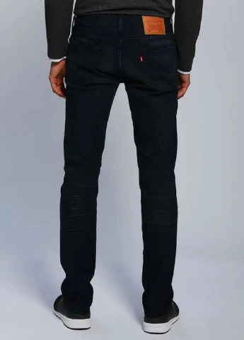 Темно-синие демисезонные слим джинсы Levi's