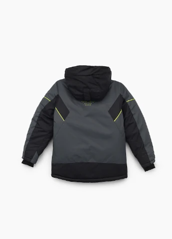 Сіра зимня термокуртка No Brand