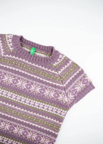 Фиолетовое платье United Colors of Benetton (232990444)