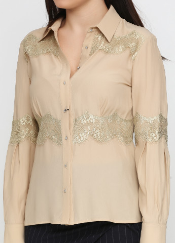 Светло-бежевая демисезонная блуза Marta Palmieri