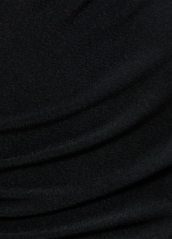 Чорна кежуал, святковий сукня сукня-футболка KOTON однотонна