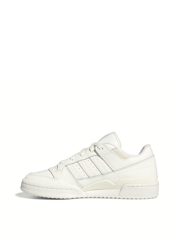 Белые летние кроссовки adidas FORUM LOW