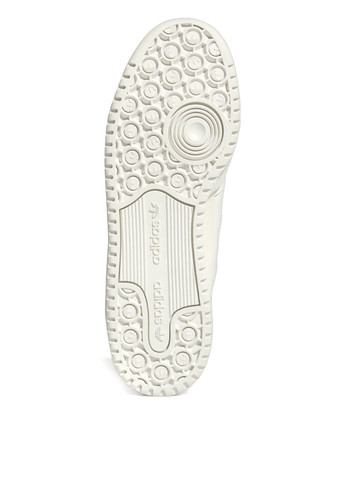 Белые летние кроссовки adidas FORUM LOW