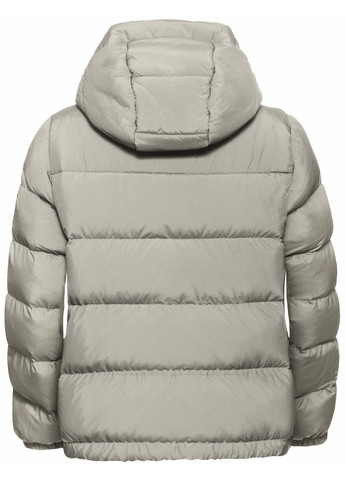 Сіро-зелений зимній Пуховик Jack Wolfskin