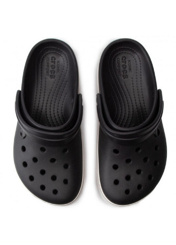 Черные сабо крокс Crocs