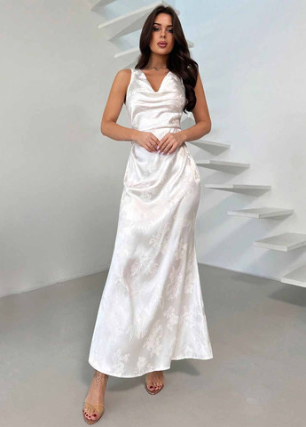 Білий вечірня, кежуал сукня з відкритою спиною SHEIN однотонна