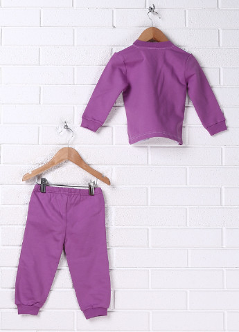 Фиолетовая всесезон пижама (кофта, брюки) Niso Baby