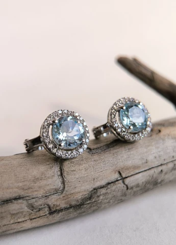 Серьги Silver Flame (354214496)