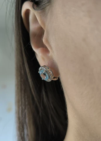 Серьги Silver Flame (354214496)