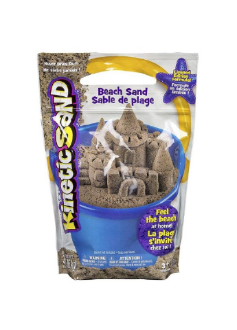 Набір для творчості BEACH натуральний колір, 1 360 г від 3 до 5 років (71435) Kinetic Sand (254077290)