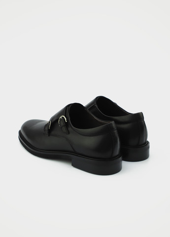 Черные кэжуал, классические туфли Respect с ремешком