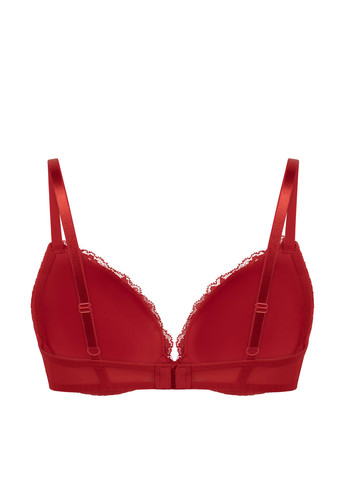 Червоний бралетт бюстгальтер Hunkemoller з кісточками поліамід