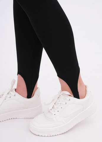 Черные демисезонные леггинсы EQUILIBRI