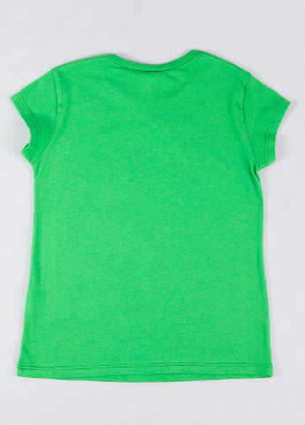 Зелена літня футболка United Colors of Benetton