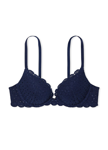 Синій демісезонний комплект (бюстгальтер, трусики) Victoria's Secret