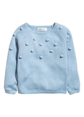 Блакитний демісезонний джемпер джемпер H&M