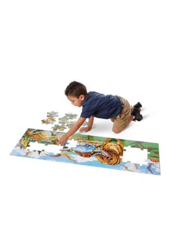 Пазл Мега "Країни динозаврів", 48 елементів (MD10442) Melissa&Doug (249984404)