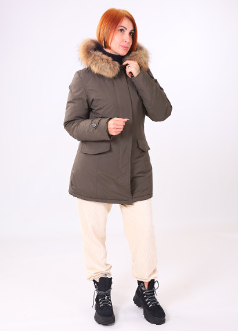 Оливкова (хакі) куртка Yuko