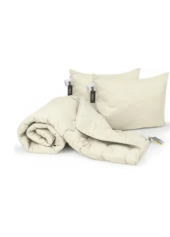 Одеяло Набор шелковый №1692 Eco Light Creamy Одеяло 220х240+ подушк (2200002657167) Mirson (254073727)