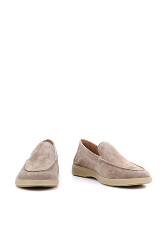 Бежевые кэжуал туфли Le'BERDES без шнурков