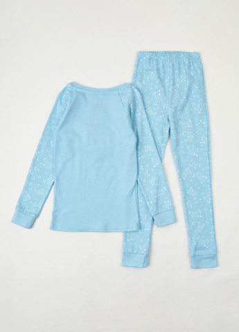 Голубая всесезон пижама (реглан, брюки) реглан + брюки dexter's