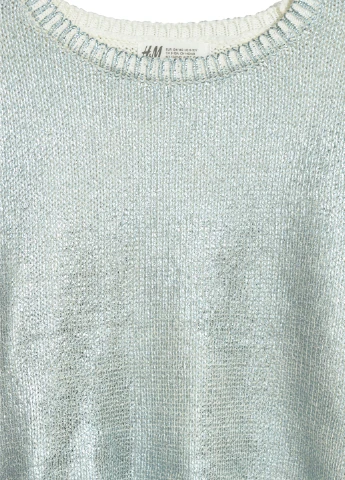 Голубой джемпер,блакитний-білий, H&M