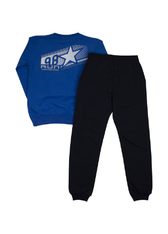 Синій демісезонний костюм (світшот, брюки) Breeze