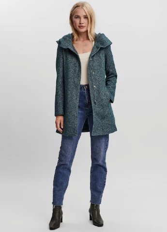 Зеленое демисезонное Пальто Vero Moda
