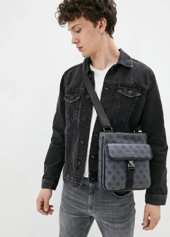 Сумка чоловіча Guess VEZZOLA CROSSBODY WITH FLAP (251444197)