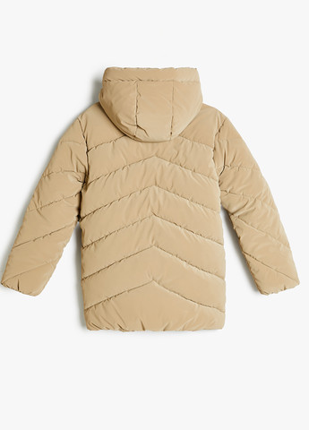 Бежевая демисезонная куртка KOTON