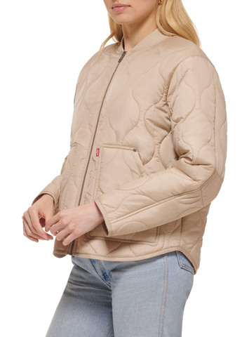 Бежевая демисезонная куртка Levi's