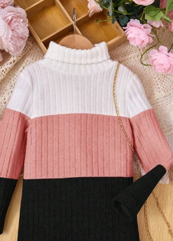 Комбинированное платье SHEIN (302435165)
