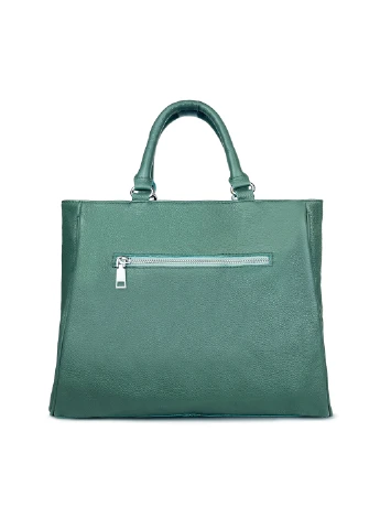 М'яка жіноча зелена шкіряна сумочка. Fashion (251385023)
