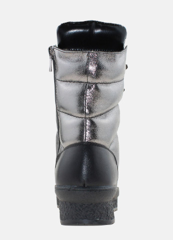 Зимние ботинки r1676 серебряный Prellesta